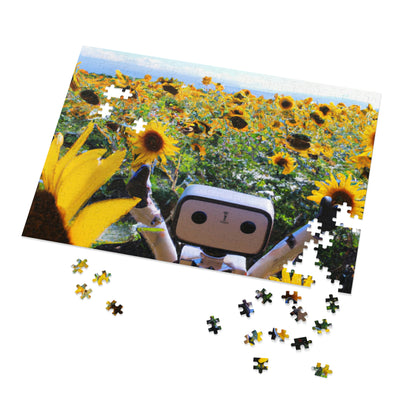 "Robot's Sunshine Joy" - The Alien Jigsaw Puzzle