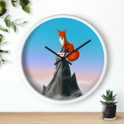 The Fox That Peaketh on the Mountain - The Alien Wall Clock