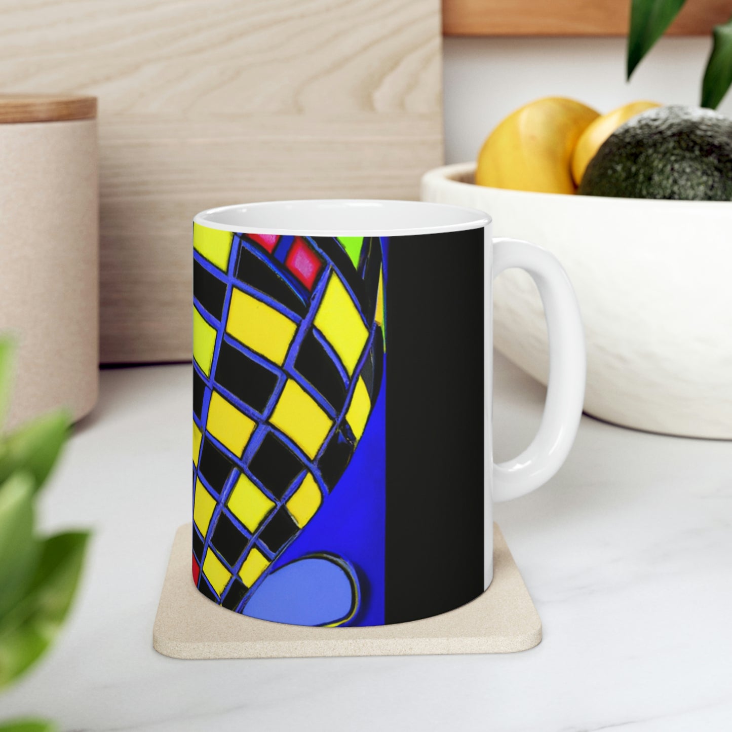 "Enchanted Midnight Flight" - The Alien Ceramic Mug 11 oz