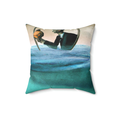 The Mystery of the Underwater Palace - The Alien Square Pillow