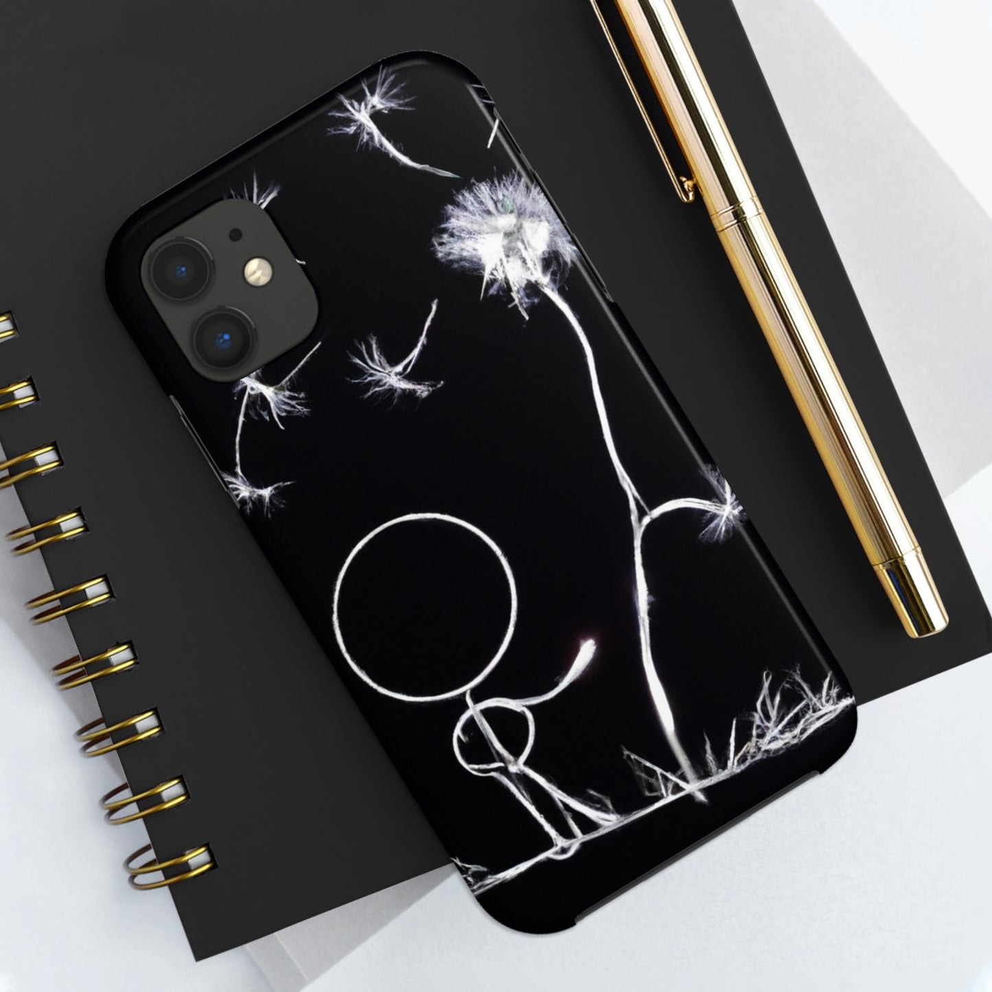 "A Dandelion Flicker in the Midnight Breeze" - The Alien Tough Phone Cases