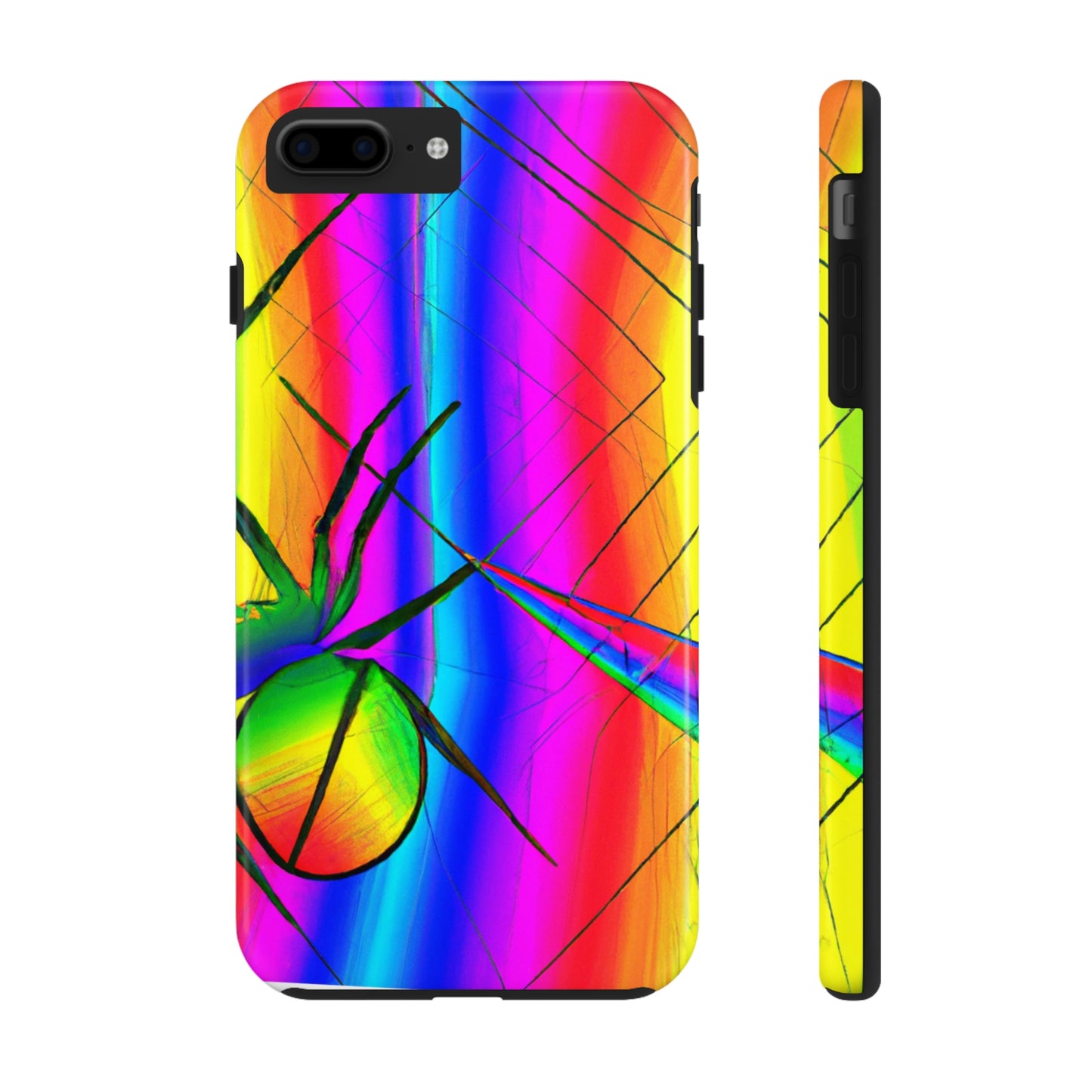 "A Spinnerette's Prismatic Web" - The Alien Tough Phone Cases