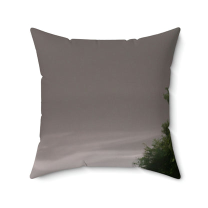 "The Wild Magic of Summer Storms" - The Alien Square Pillow