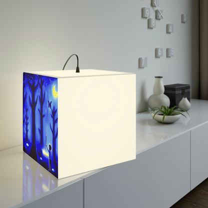 "A Journey Through the Moonlit Forest" - The Alien Light Cube Lamp