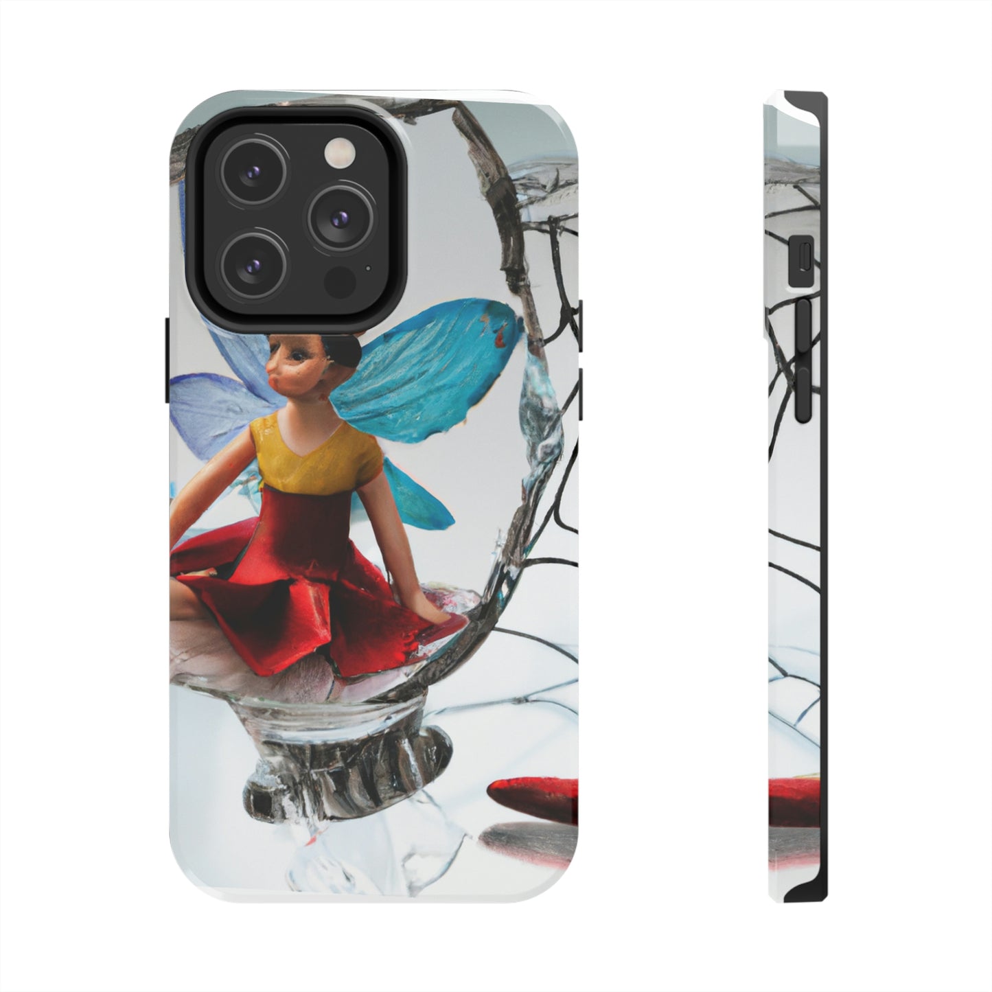 "Cursed Memories: The Broken Fairy's Plight" - The Alien Tough Phone Cases