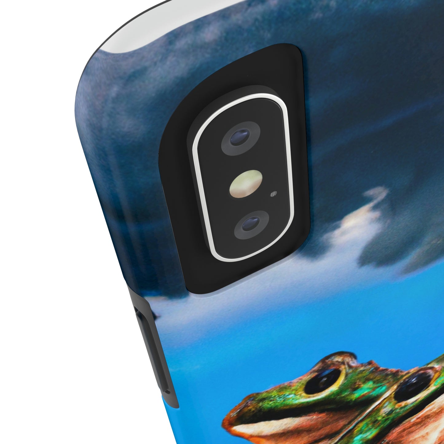 "Ein Froschchor im Gewitter" - Die Alien Tough Phone Cases