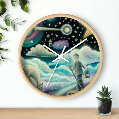 "A Sea of Diamonds in the Night" - The Alien Wall Clock