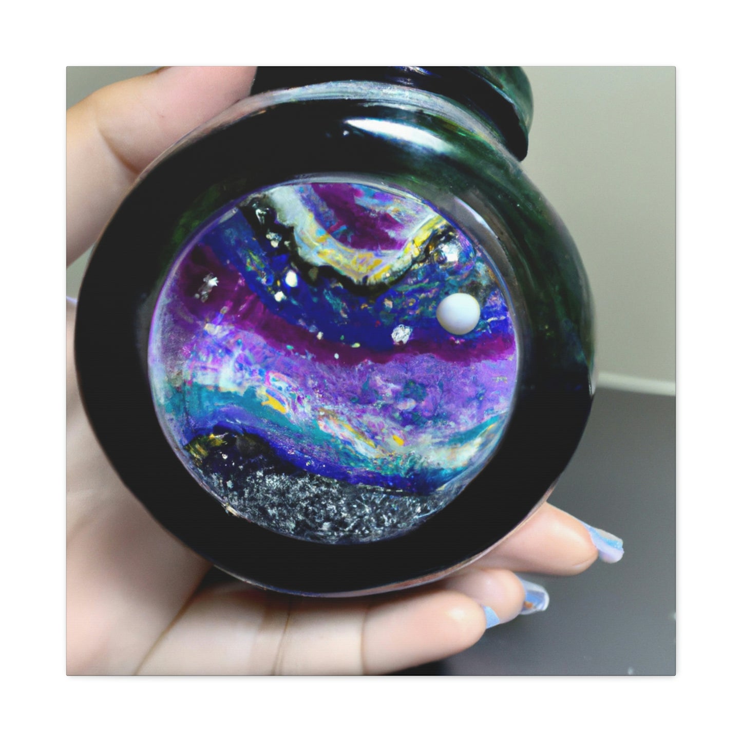 "Ein Universum in einem Glas" - The Alien Canva