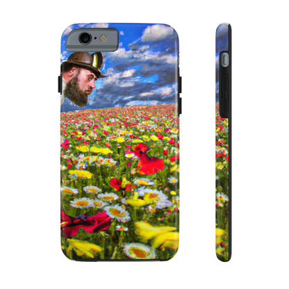 "Eine glückselige Tour durch Blumenpracht" - Die Alien Tough Phone Cases