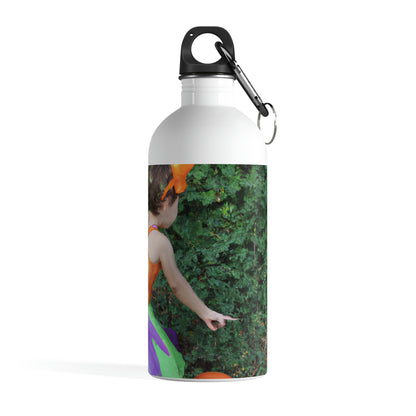 "Pixie's Pumpkin Patch Quest" - The Alien Stainless Steel Water Bottle