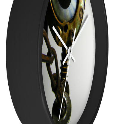 "Eye for an Eye: A Mechanical Vengeance" - The Alien Wall Clock