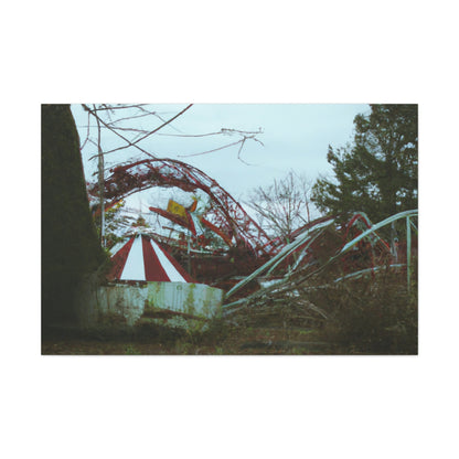 "Lost in Wonderland: An Amusement Park Adventure" - The Alien Canva