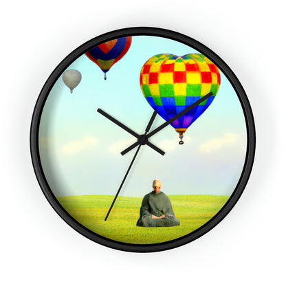 "Finding Stillness in the Sky" - The Alien Wall Clock