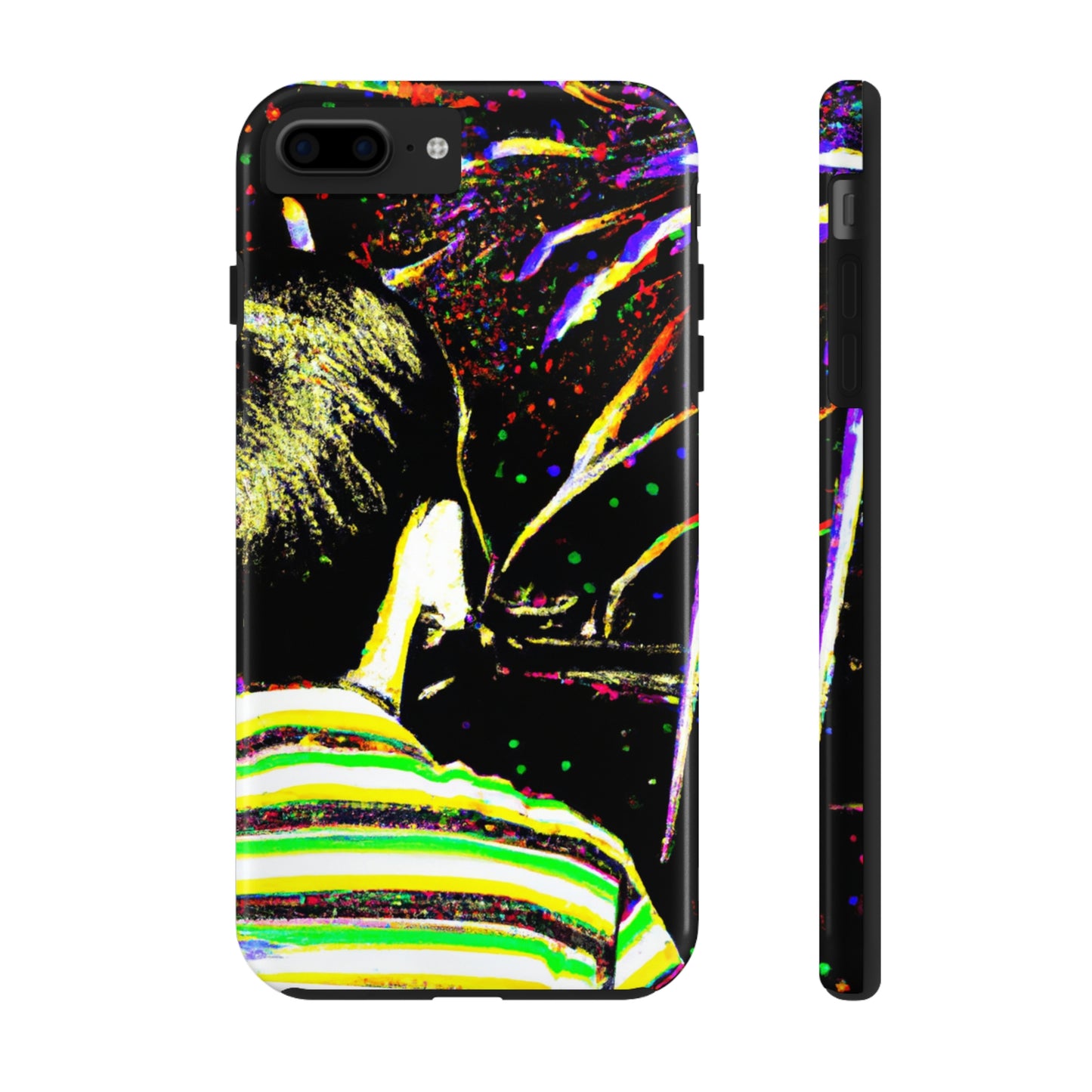 "A Nighttime Spectacle of Wonder" - Die Alien Tough Phone Cases