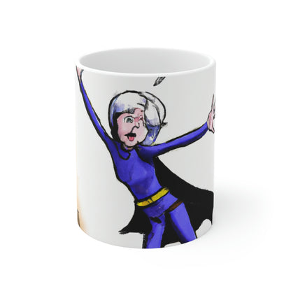 "The Call for Courageous Heroes" - The Alien Taza de cerámica 11 oz