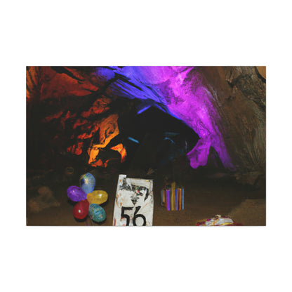 "A Mind-Bending Birthday Bash in a Cave" - The Alien Canva