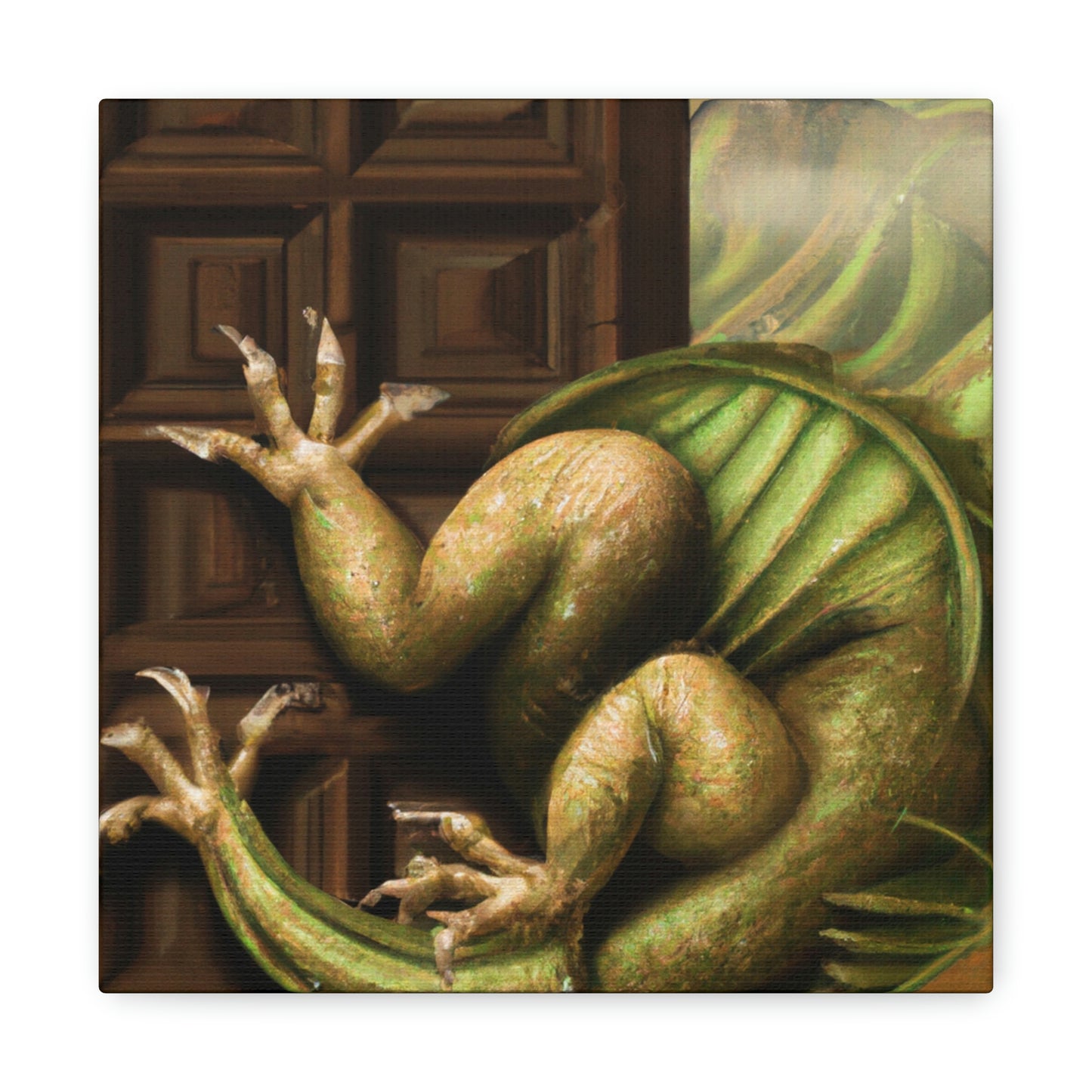 Guardian of the Hidden Door: The Slumbering Dragon - The Alien Canva