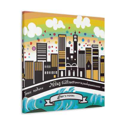 "A City's Story: Capturing the Spirit of Home" - The Alien Canva.