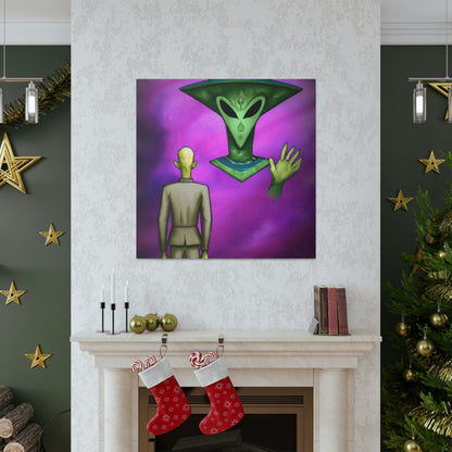 "Outsmarting the Alien Tyrant" - The Alien Canva