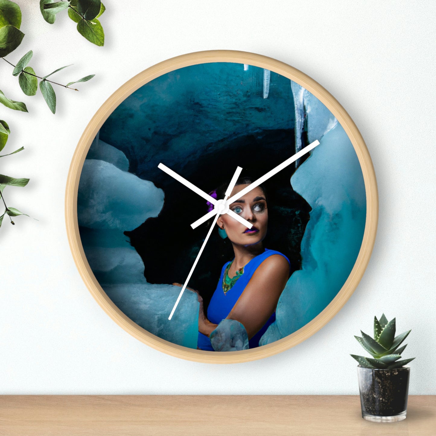 "Frozen OUT of Hope" - The Alien Wall Clock