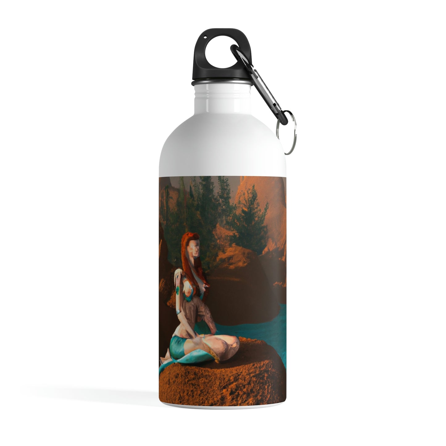 "Mermaid in the Mirage" - The Alien Stainless Steel Water Bottle