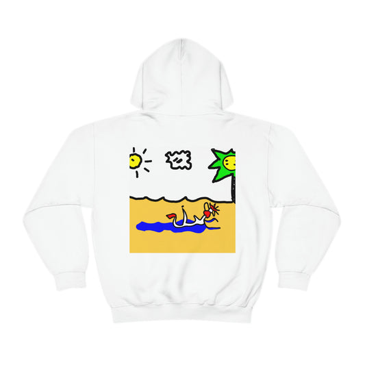 La isla de la soledad de las sirenas. - La sudadera con capucha extraterrestre unisex