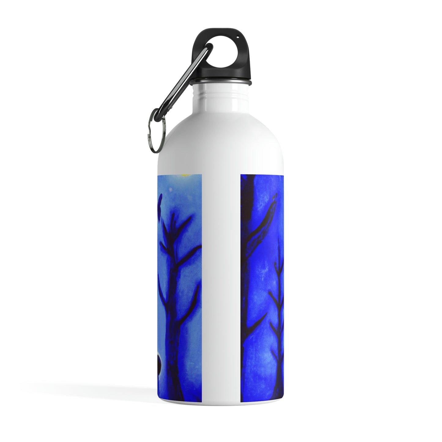 "A Journey Through the Moonlit Forest" - The Alien Stainless Steel Water Bottle