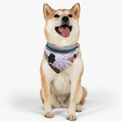 Sea-Swept Romance - The Alien Pet Bandana Collar