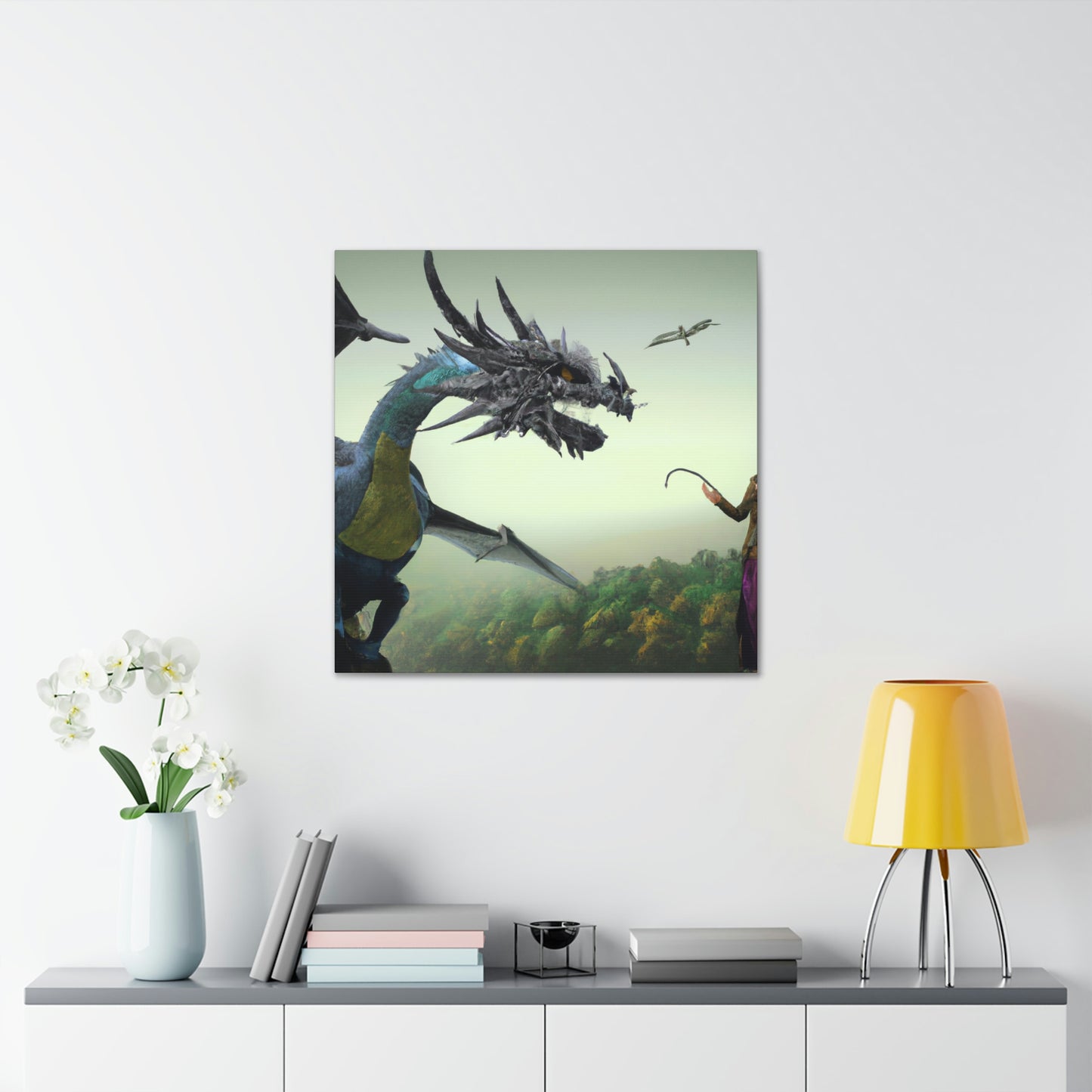 "The Dragon's Demand" - The Alien Canva