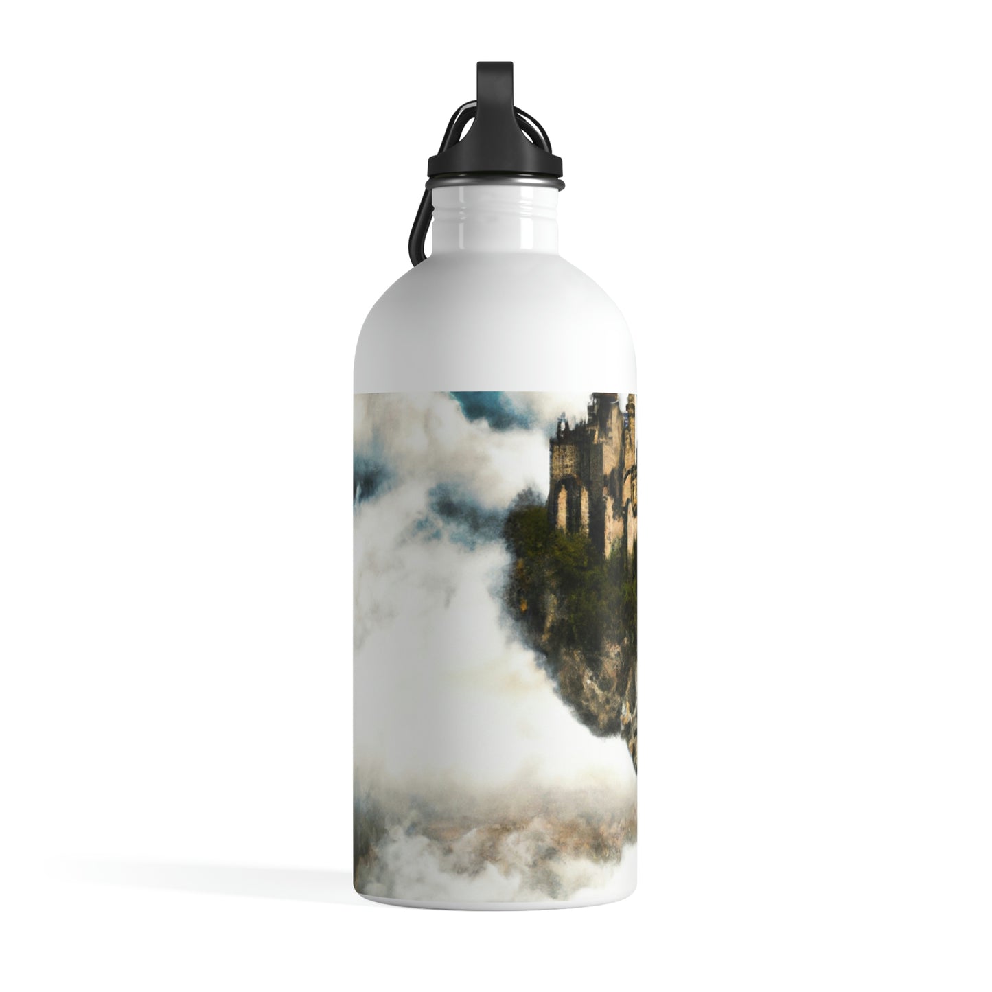 Mystic Castle in the Sky - The Alien Stainless Steel Water Bottle