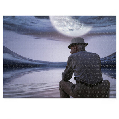 Moonlight Reflections on a Quiet Lake - The Alien Jigsaw Puzzle