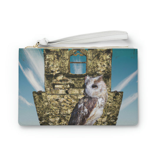 "A Sentinal Among Ruins: An Unstirred Owl's Perch" - Die Alien Clutch Bag