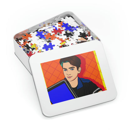 "The Pop Art Laptop Surfer" - The Alien Jigsaw Puzzle