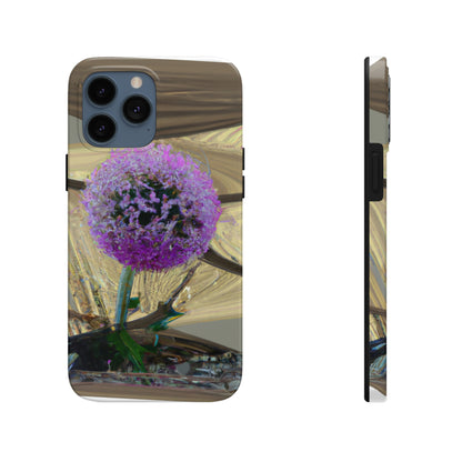 "A Blooming Miracle: Beauty in Chaos" - The Alien Tough Phone Cases