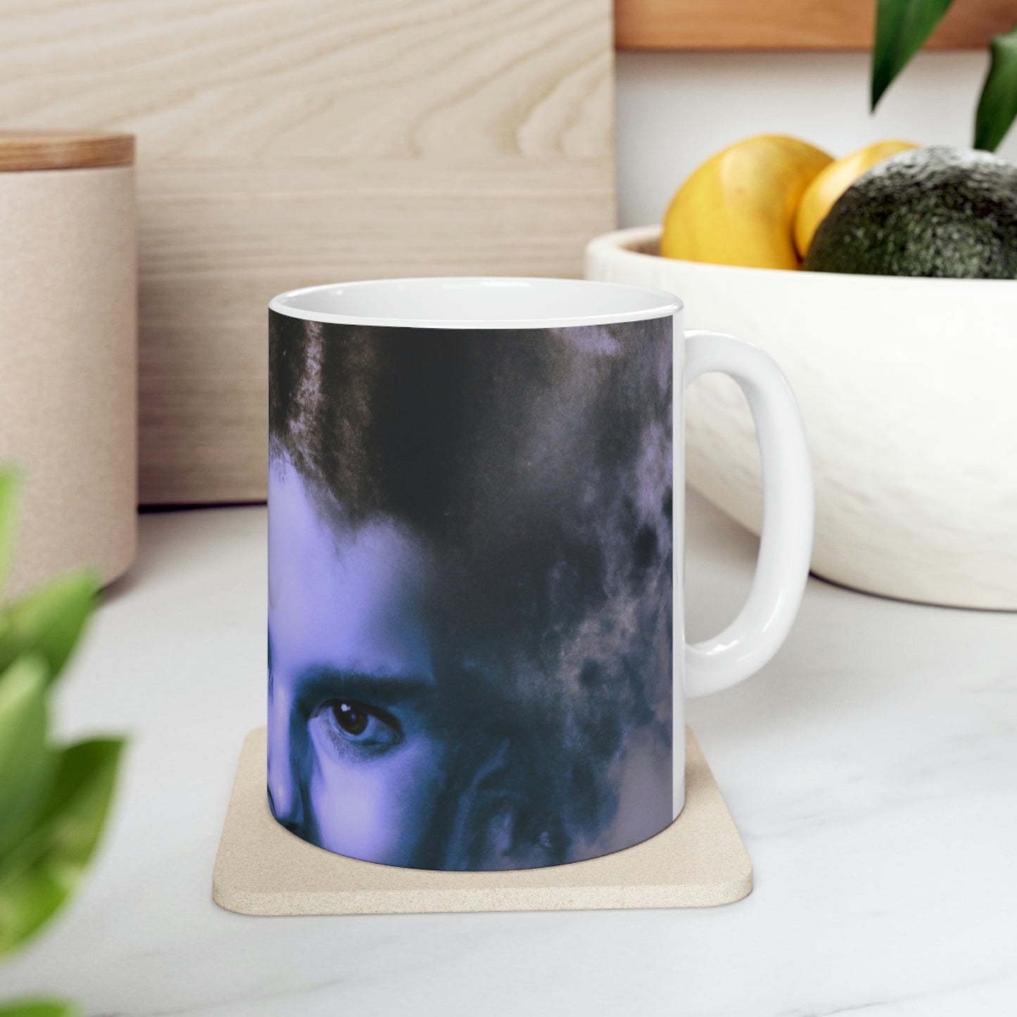 Through the Misty Veil - Taza de cerámica The Alien 11 oz