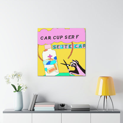 "Caring for Self: A 2D Artistic Exploration" - The Alien Canva.