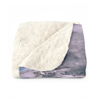 Sea-Swept Romance - The Alien Sherpa Fleece Blanket