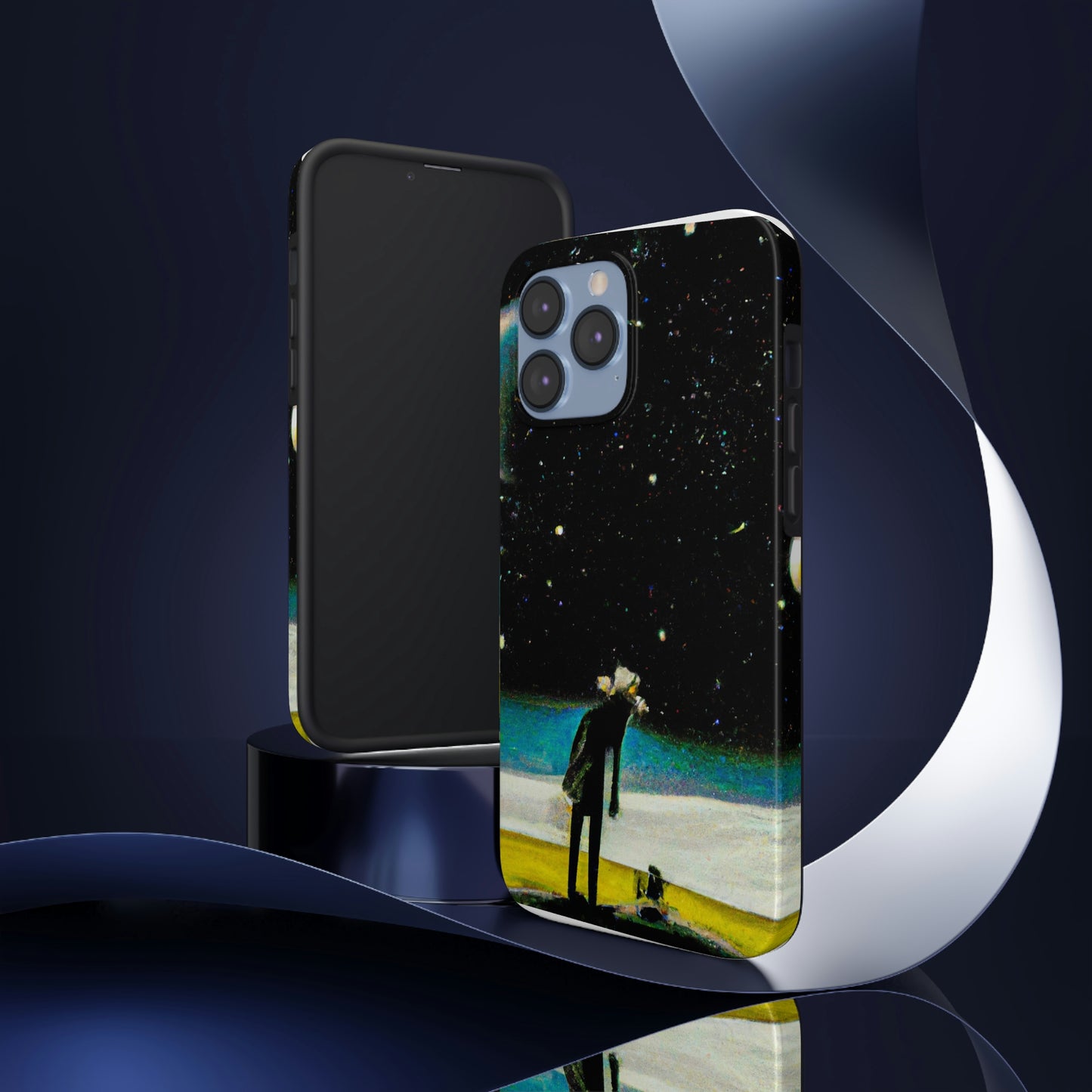 "A Lost Soul Connected to the Heavens" - The Alien Tough Phone Cases