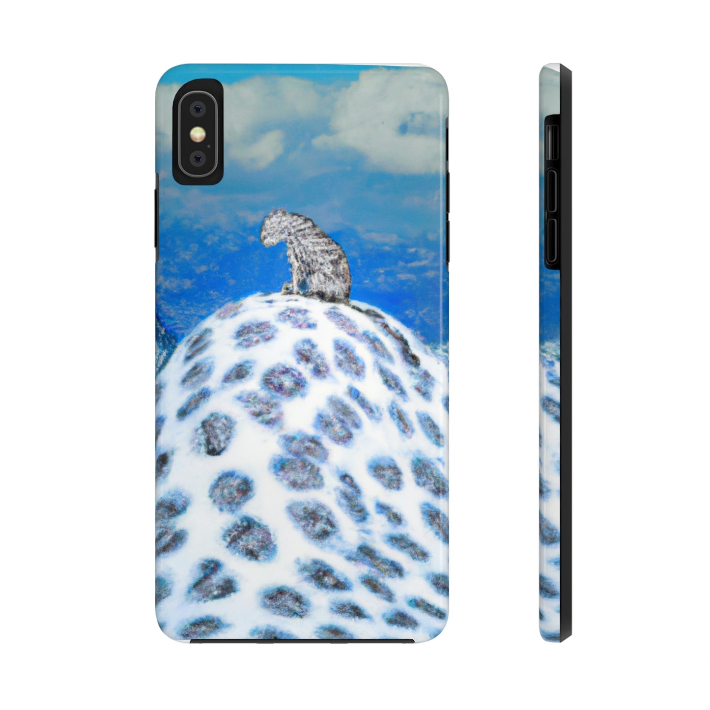 "Perca solitaria del leopardo de las nieves" - Las fundas para teléfonos Alien Tough