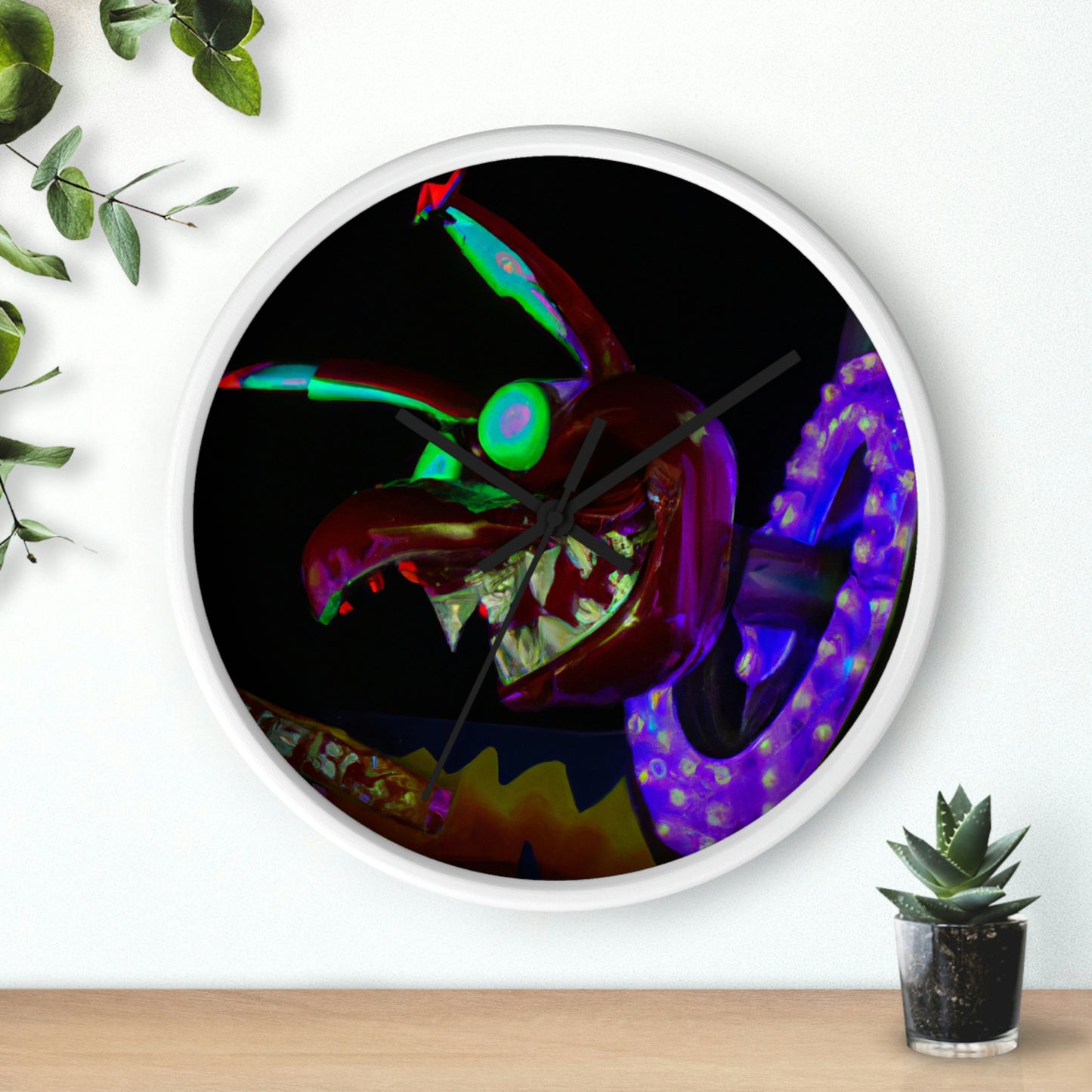 "Carnivale of the Damned" - The Alien Wall Clock