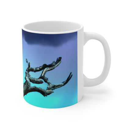 "Alone Against the Storm" - The Alien Taza de cerámica 11 oz