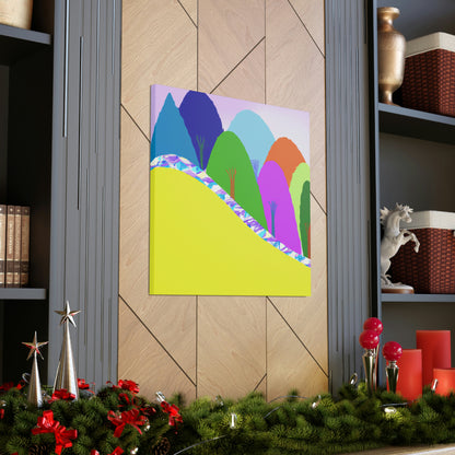 Mountain Optimism Artist - Canvas