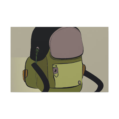 "Mochila con personalidad" - The Alien Canva