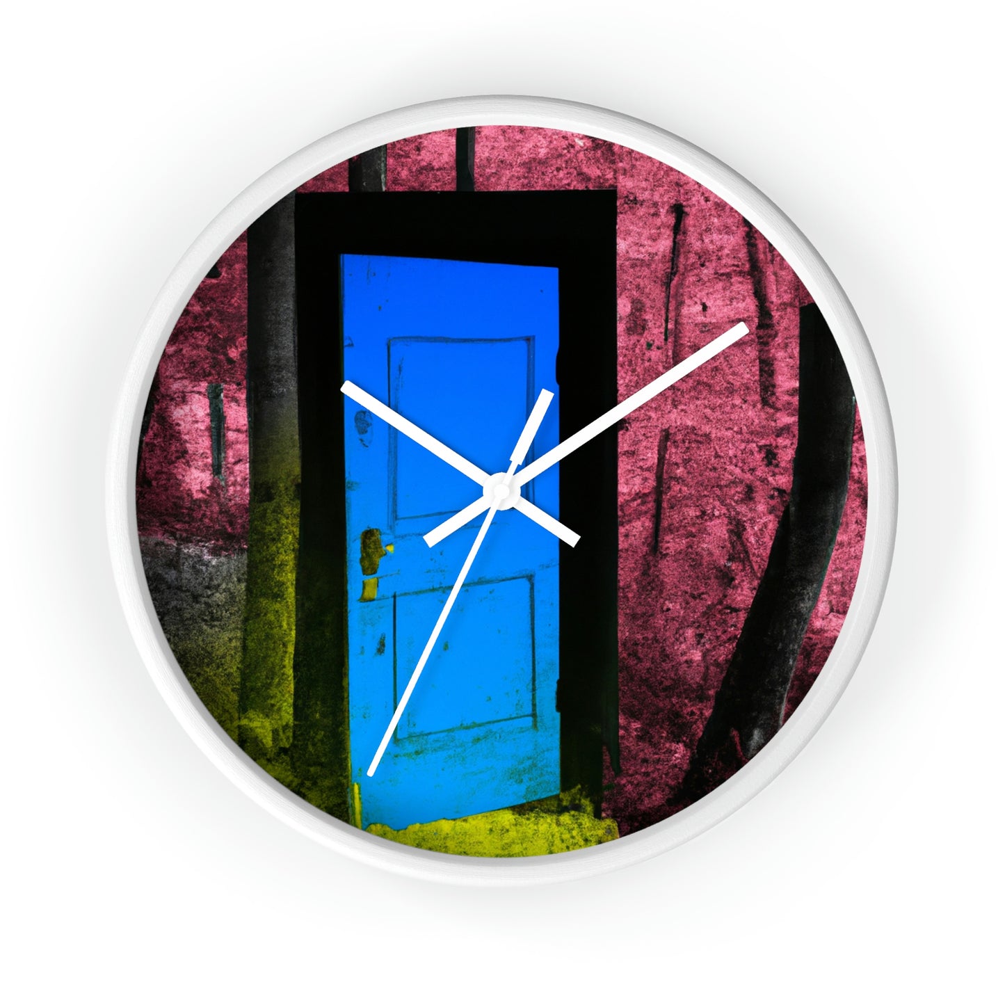 The Enigmatic Door of the Forest - The Alien Wall Clock