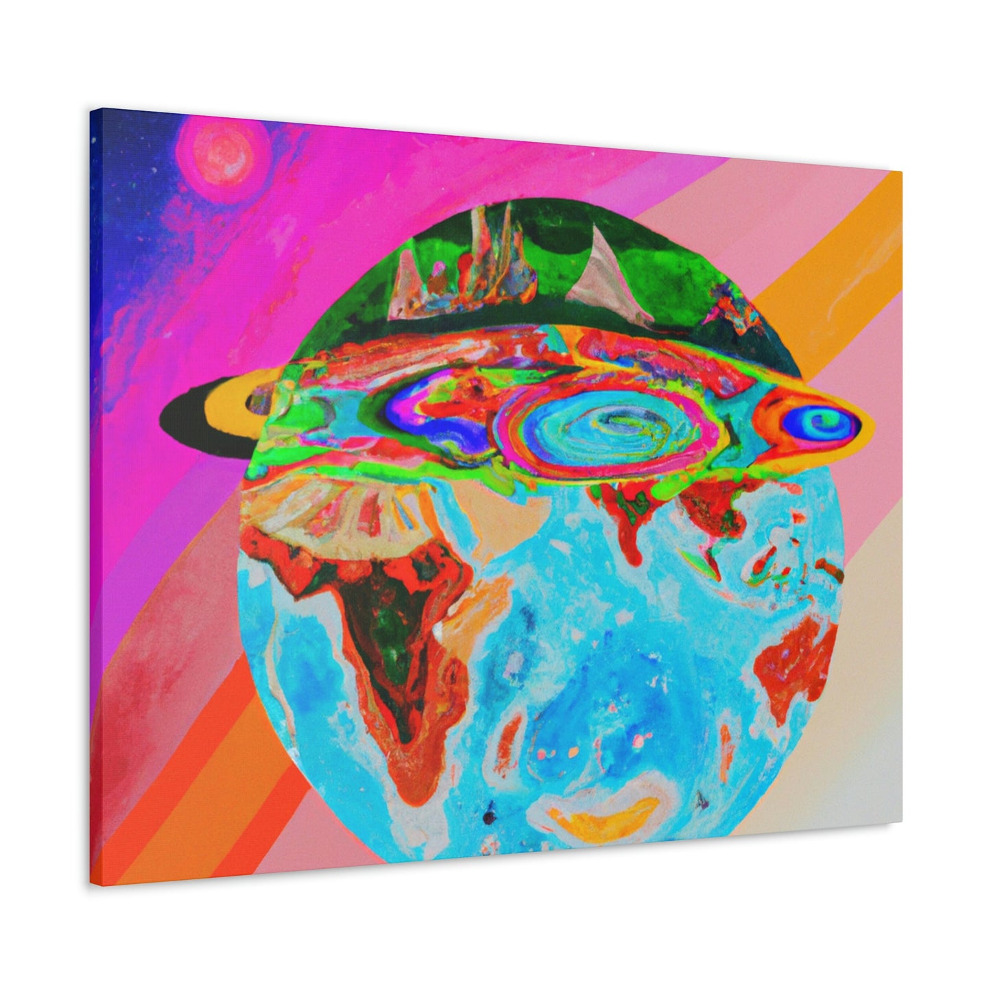 "Exploring the World Through Art" - Canvas