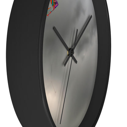 "Daring the Stormy Sky" - El reloj de pared alienígena