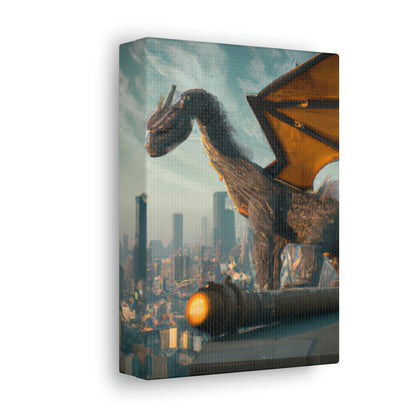 "The Urban Dragon Slayer" - The Alien Canva