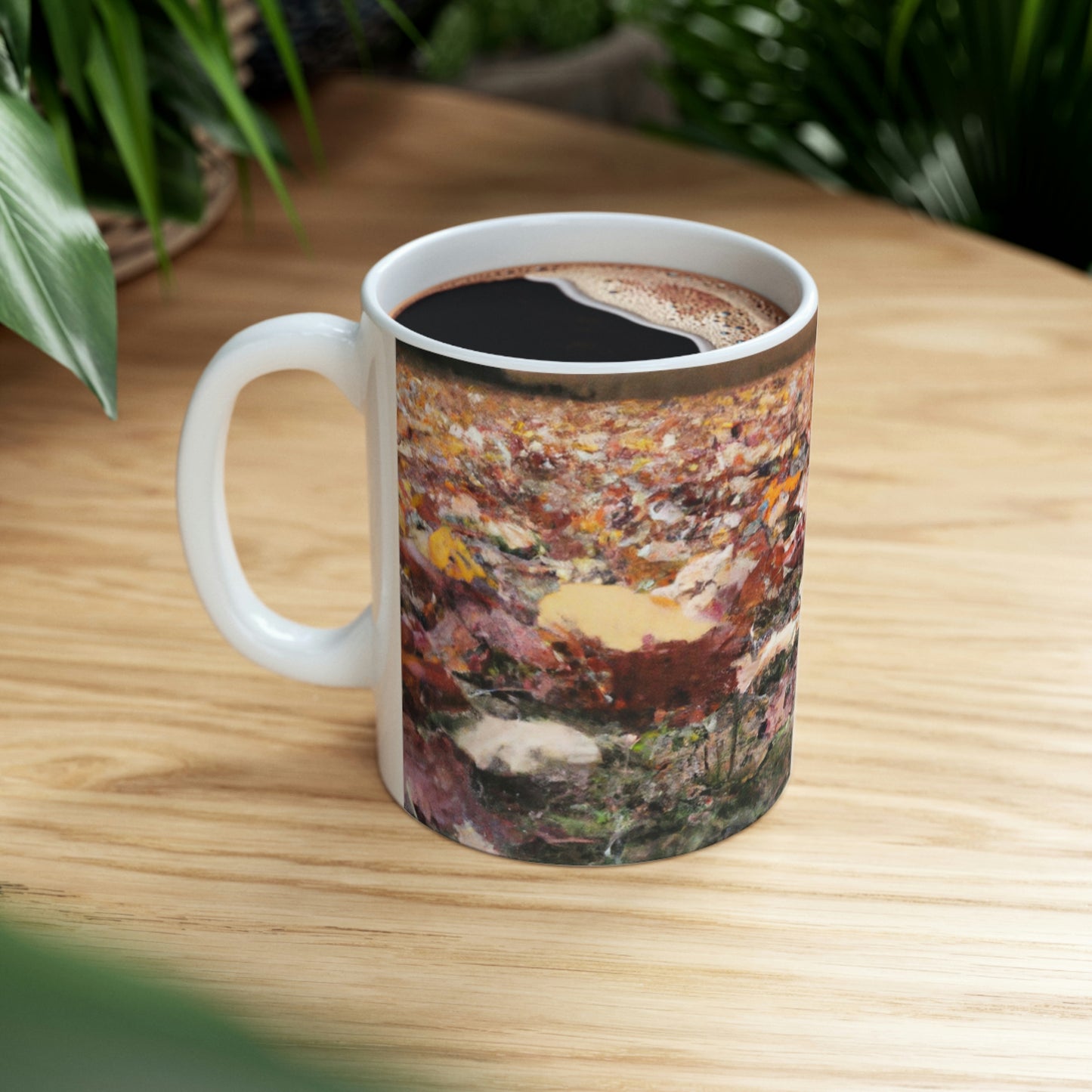 "Autumn's Forgotten Mystery" - The Alien Ceramic Mug 11 oz