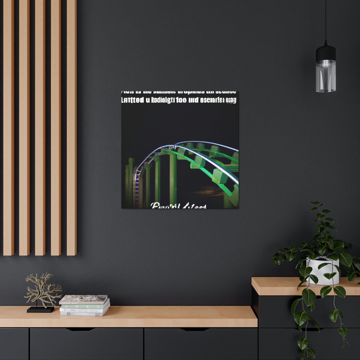 Artist Name: Roller Coaster Resilience - Canvas