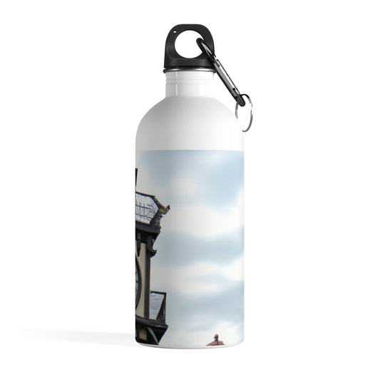 The Clocktower's Shadow - The Alien Stainless Steel Water Bottle